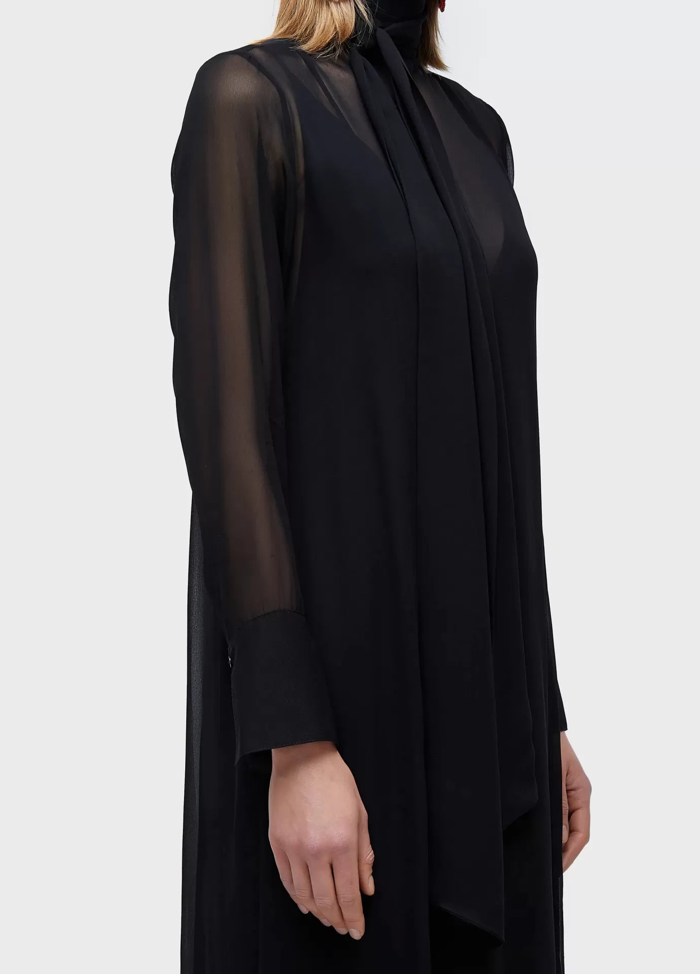 Vestido Longo Gola Osklen
