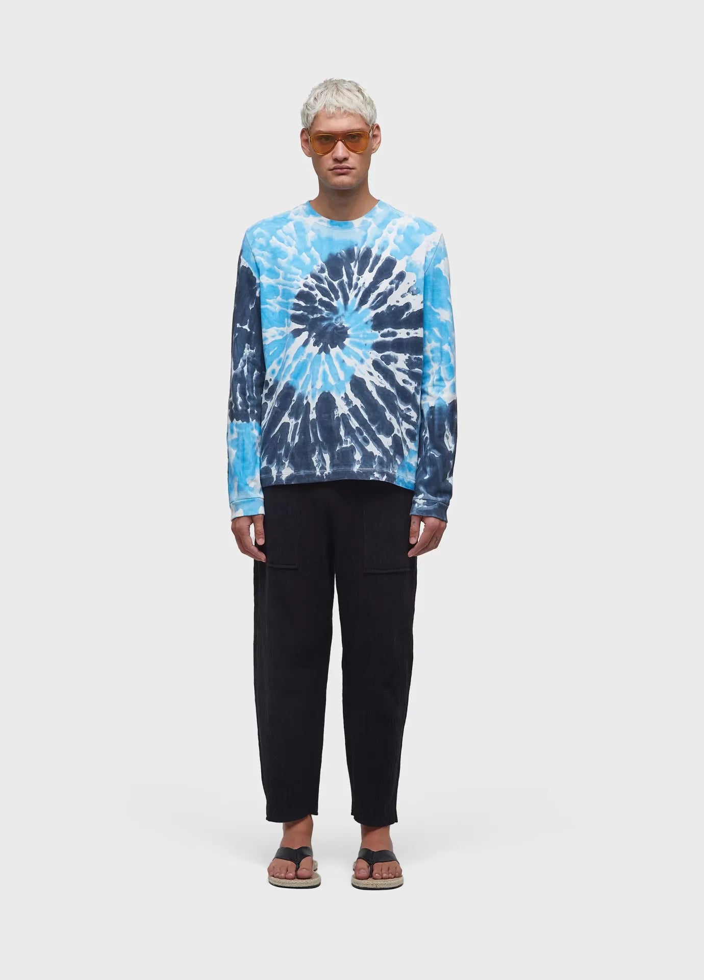 T-shirt Tie Dye Blue Osklen