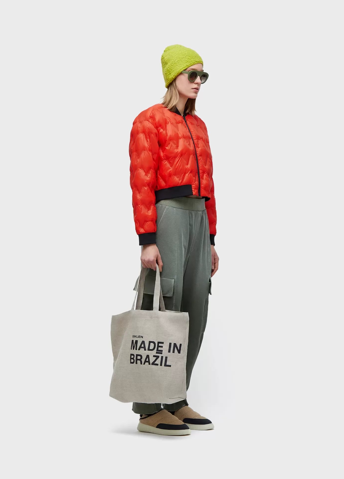 Jaqueta Bomber Matelasse Double Face Osklen