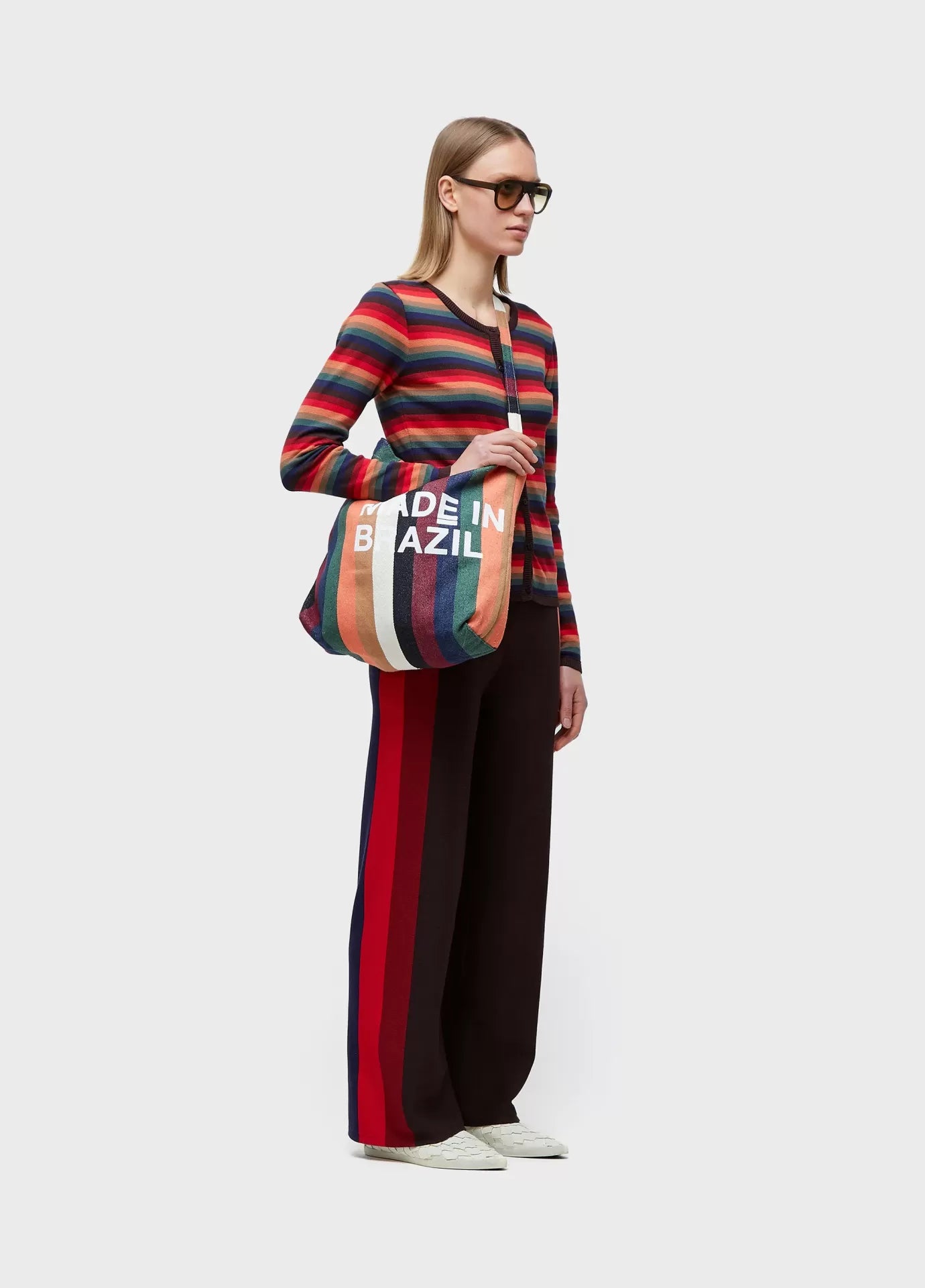 Calça Tricot Colorfull Stripes Osklen