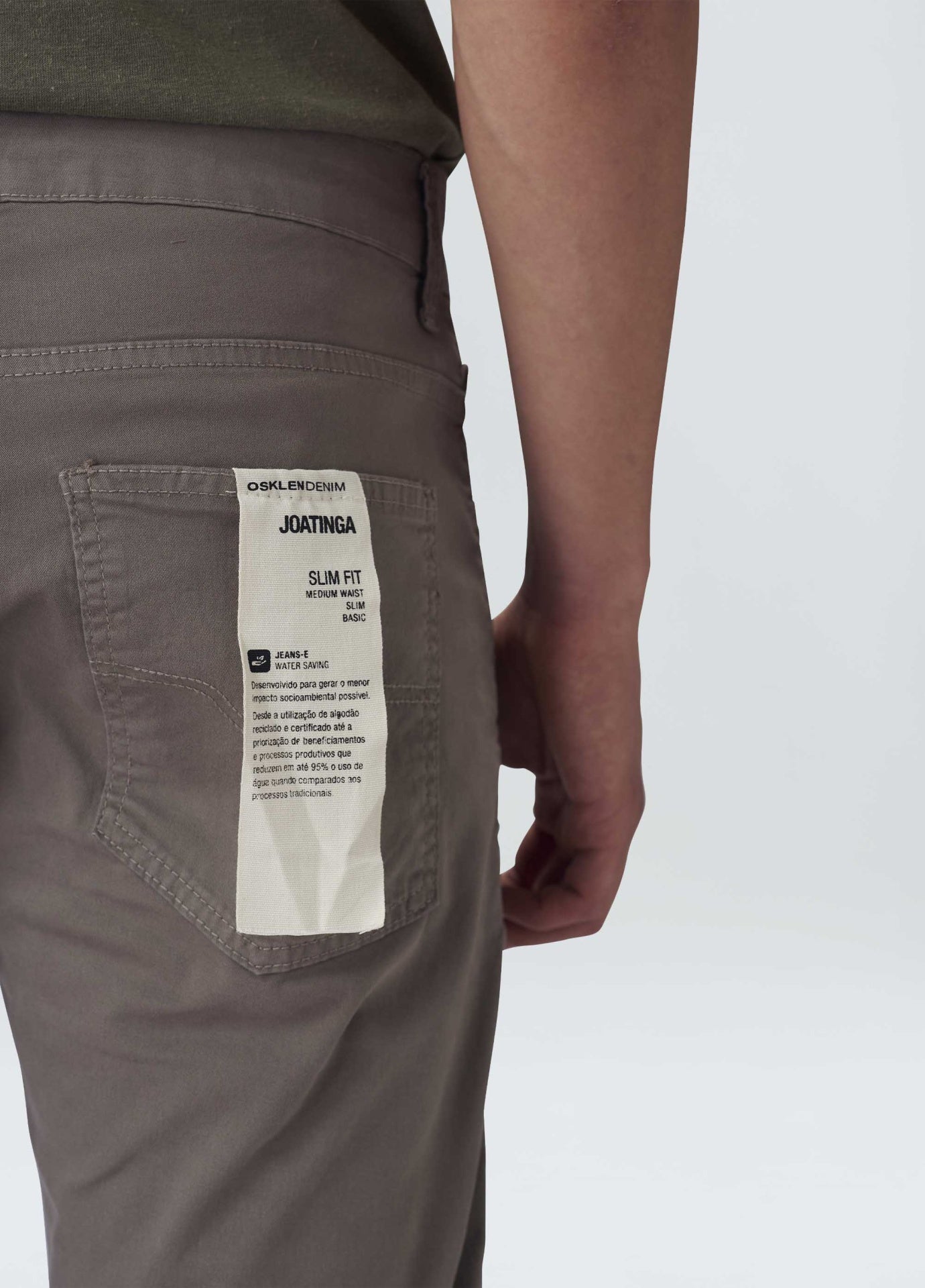 Calca 5 Pockets Color Lisa Osklen