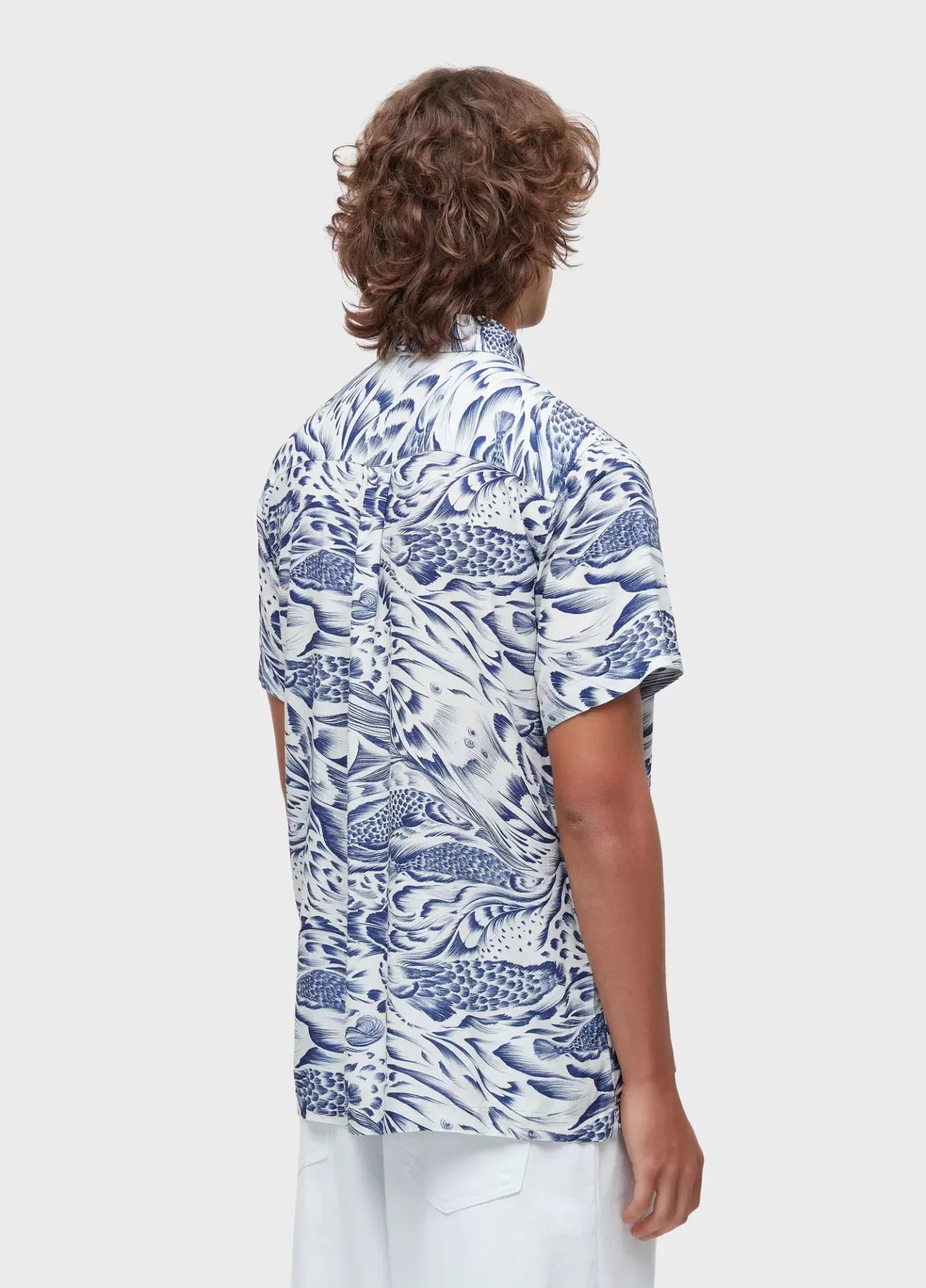 Camisa Pirarucu Trace Blue Osklen