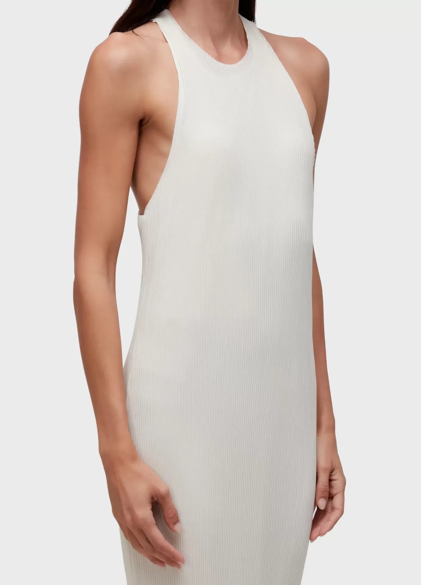 Vestido Nadador Plisse Osklen