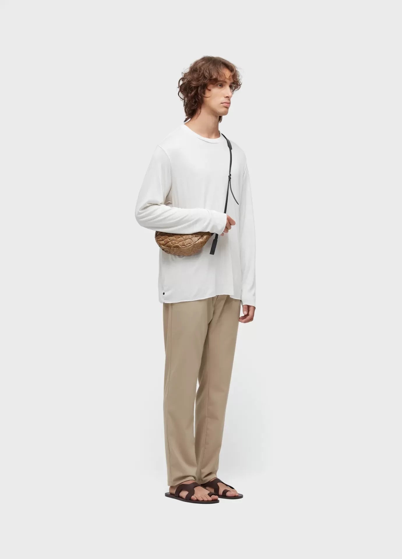 T-shirt Visual Linen Cut ML Osklen