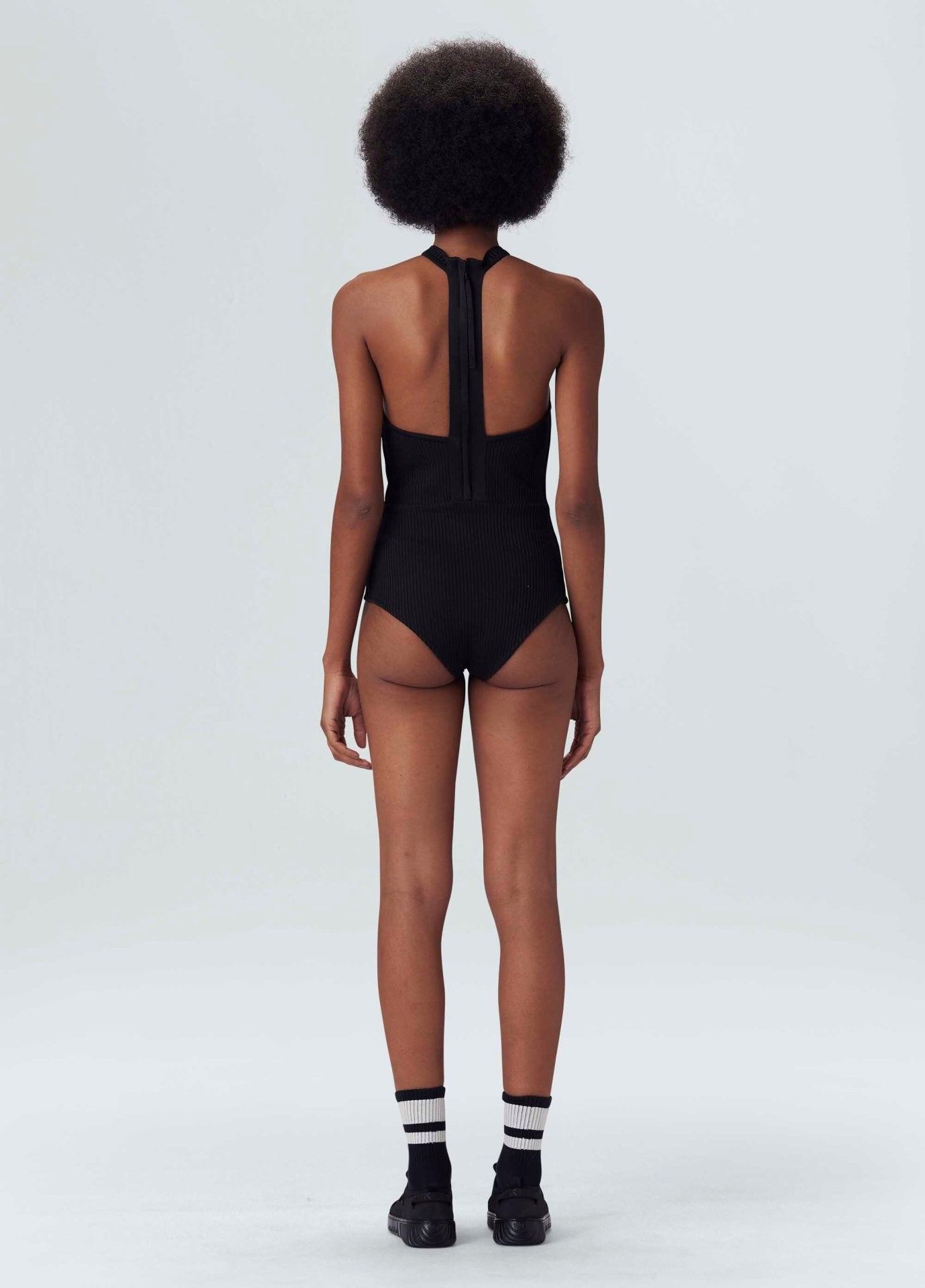 Swimsuit/Body Tricot Decote Nadador Osklen