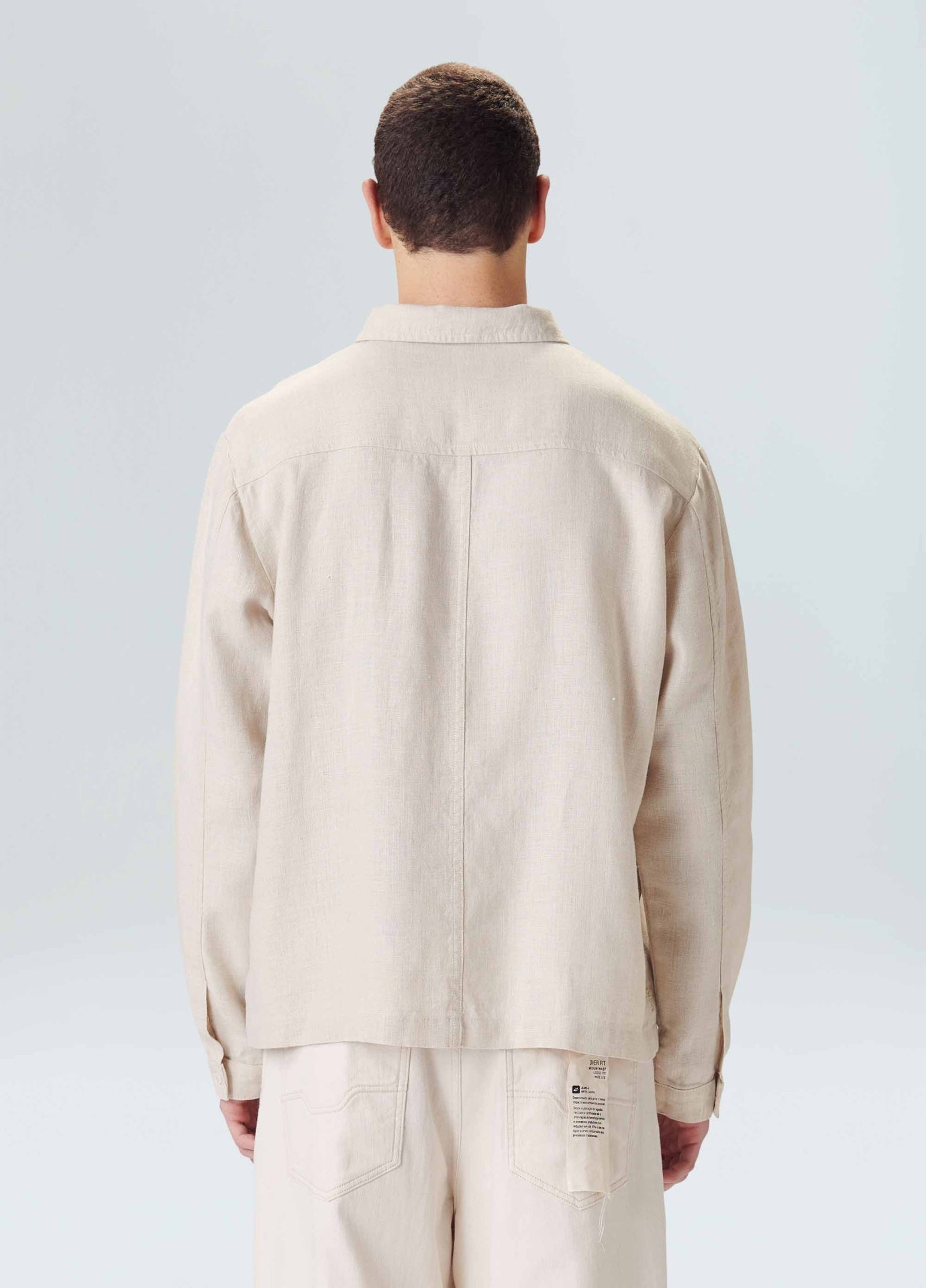 Overshirt linen tropical Osklen