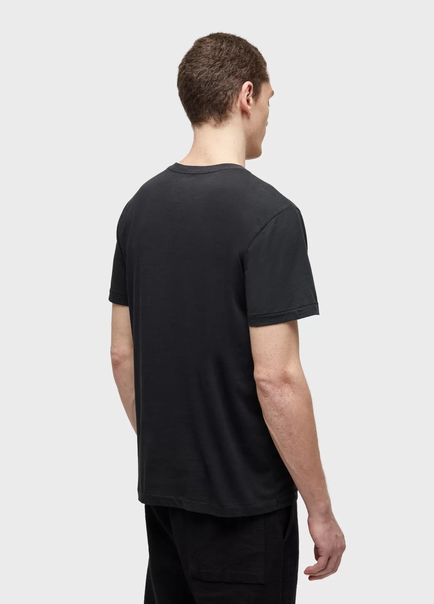 T-shirt Soft Used Coqueiro Black Osklen