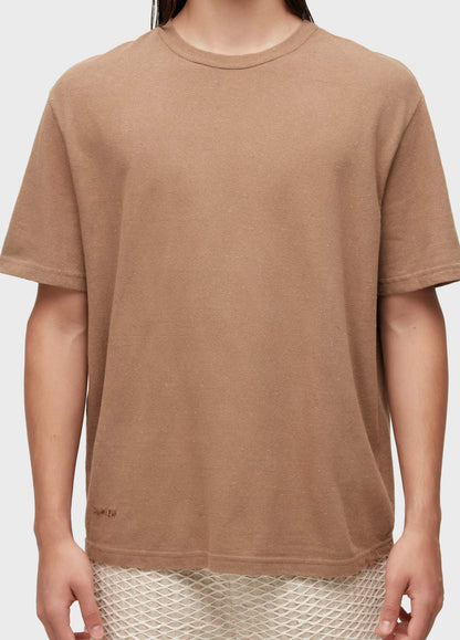 T-shirt Over Rustic Yoke Embroidered Osklen