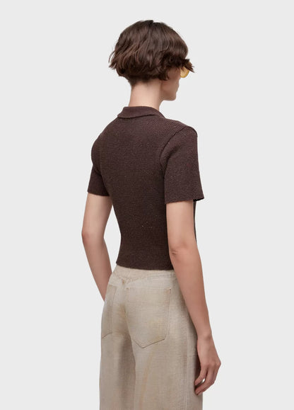 Blusa Polo Tricot Listras Osklen