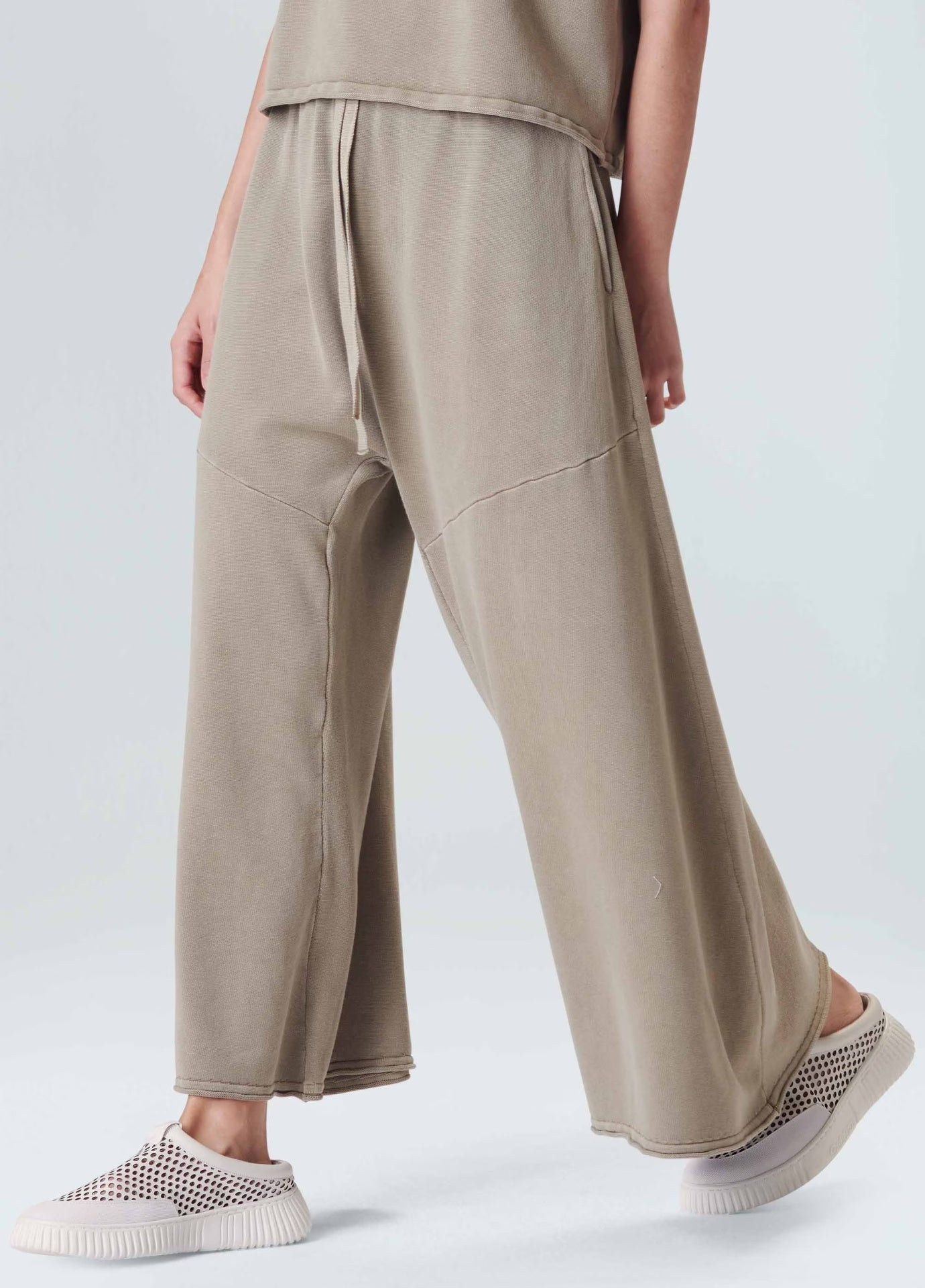 Calcas Midi Tricot Marmorizado Osklen