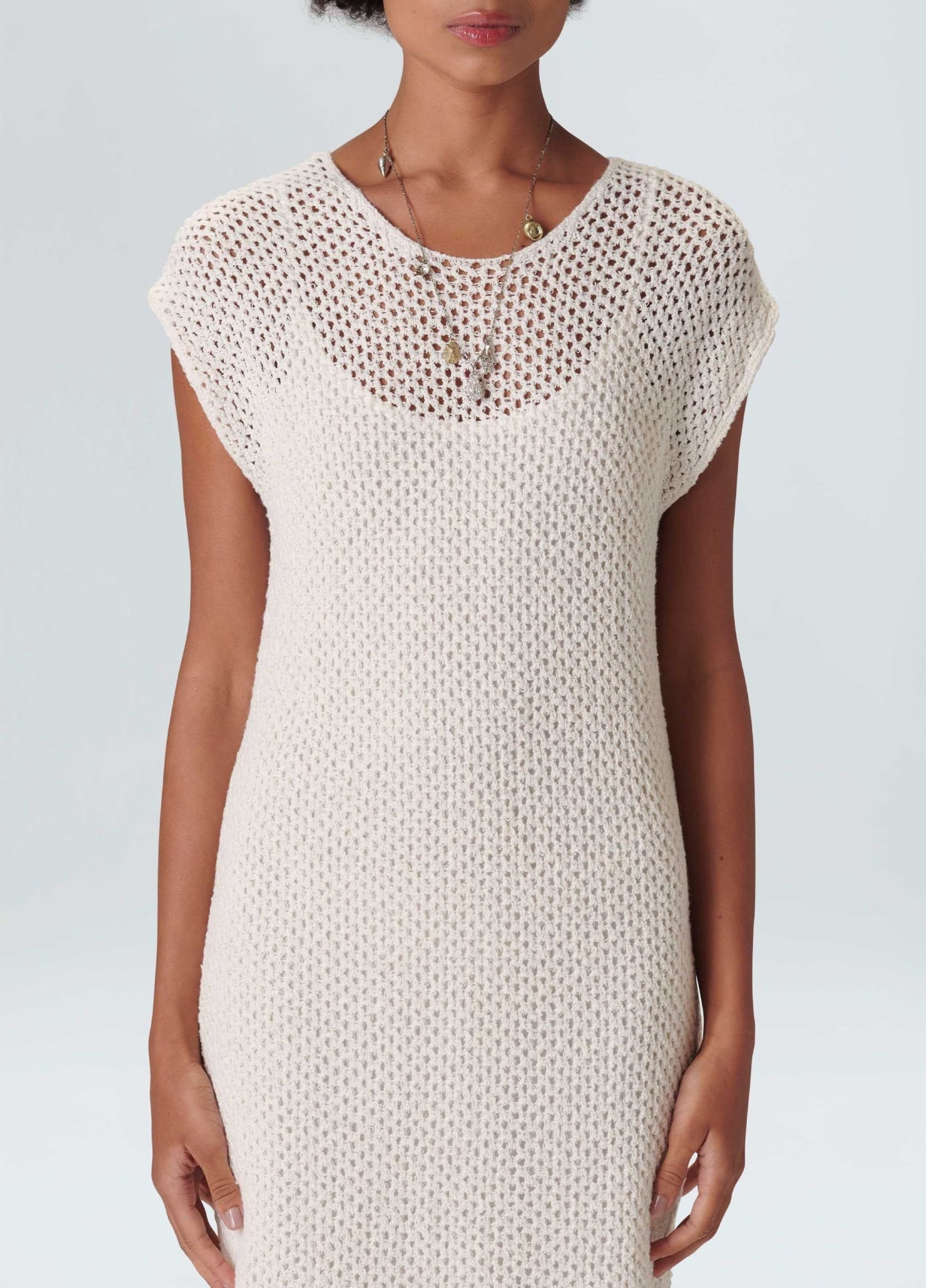 Vestido Regata Tricot Tela Osklen