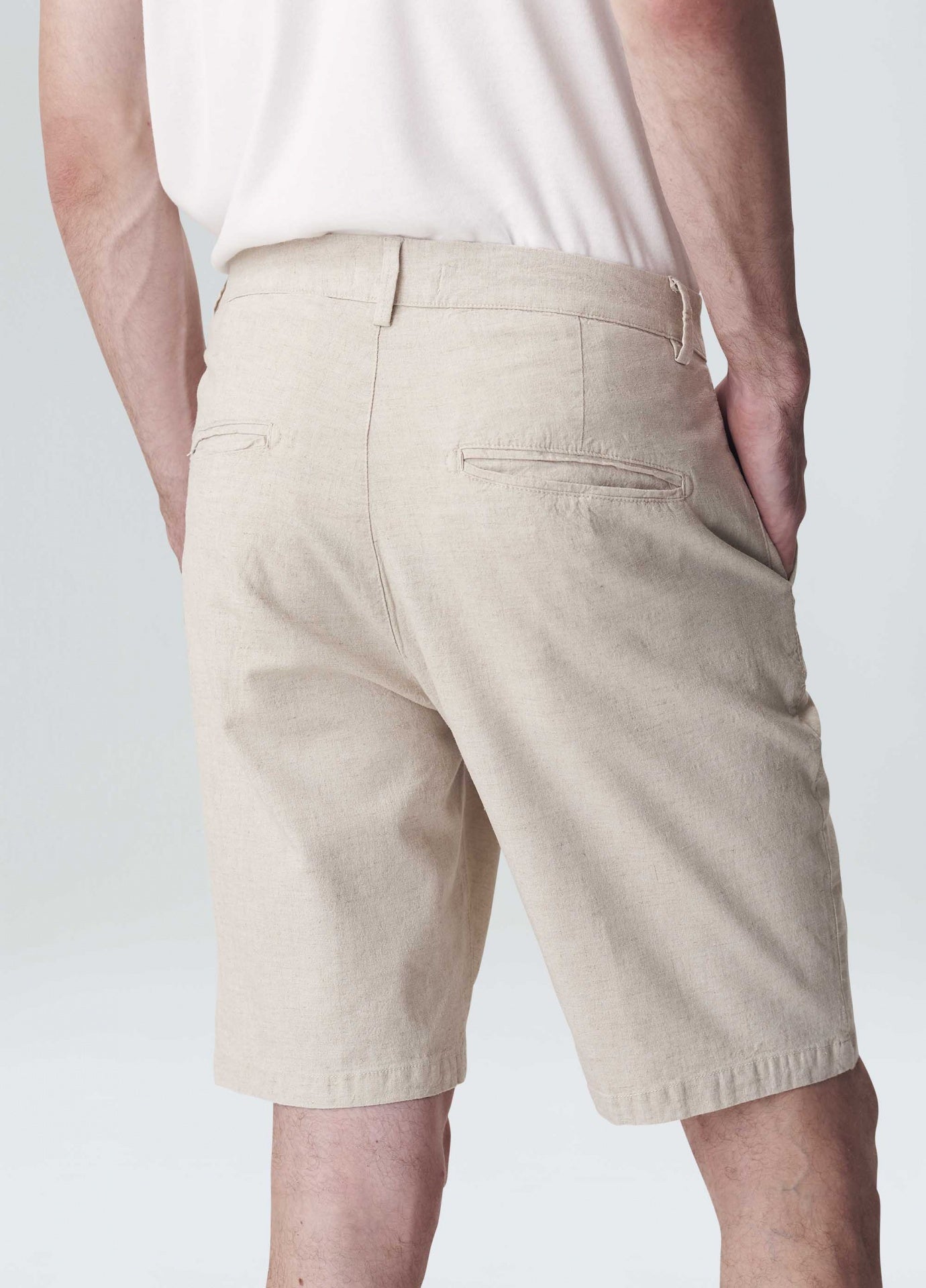 Bermuda Masculina Osklen Alfaiataria Basic Linen