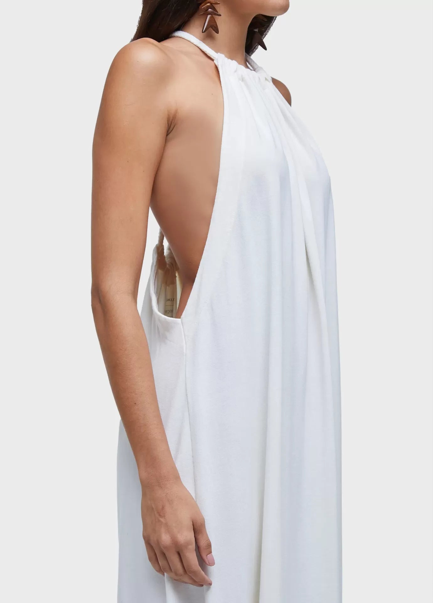 Vestido naked back