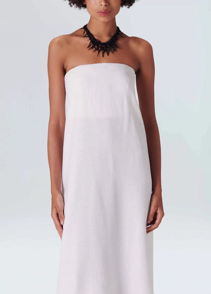 Vestido Tomara Que Caia Longo Osklen