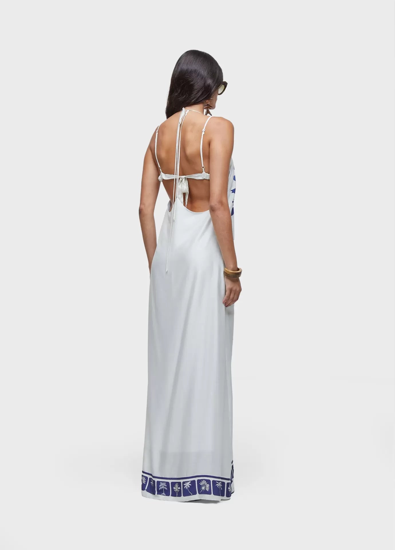 Vestido nadador azulejo