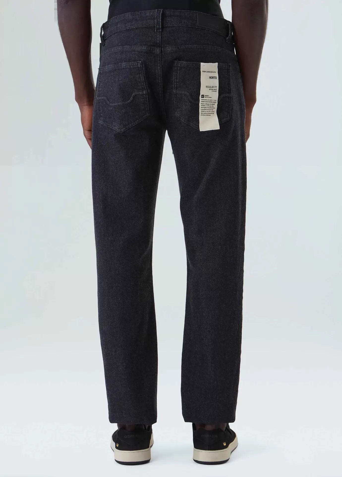 Calça Jeans Horto Basic Black Osklen