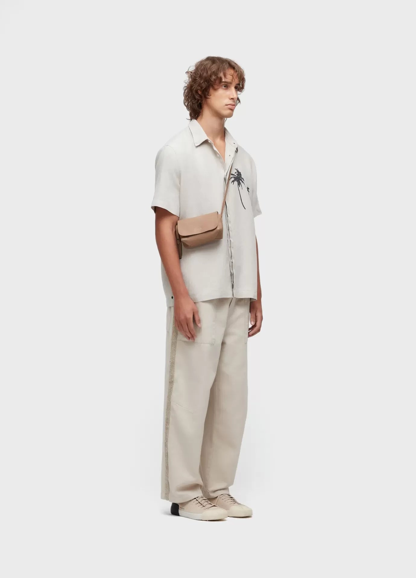 Camisa Linen Coqueiros Osklen