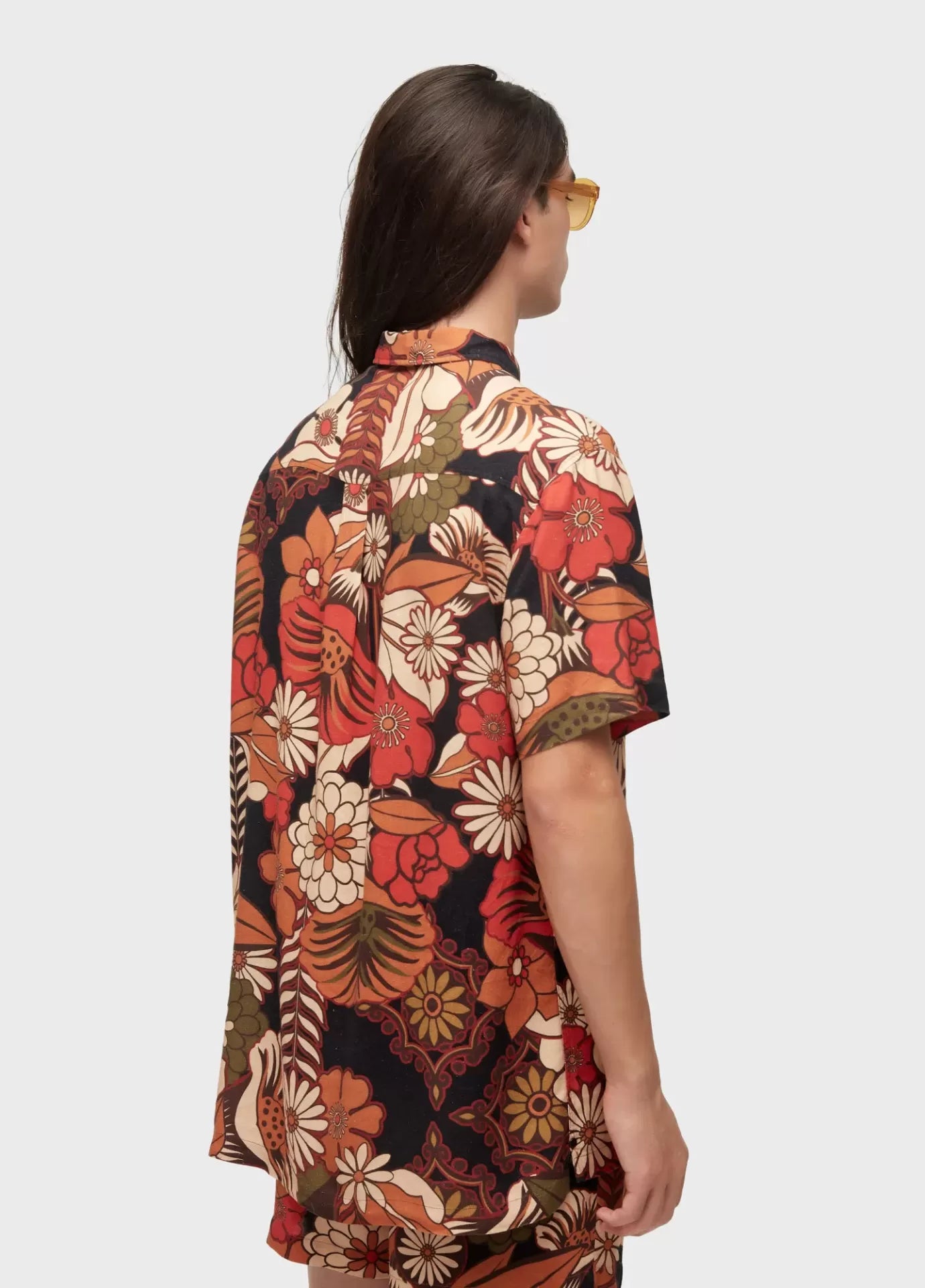 Camisa Garden Dark Osklen
