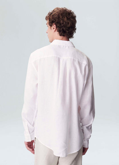 Camisa Classic Linen Ml Osklen