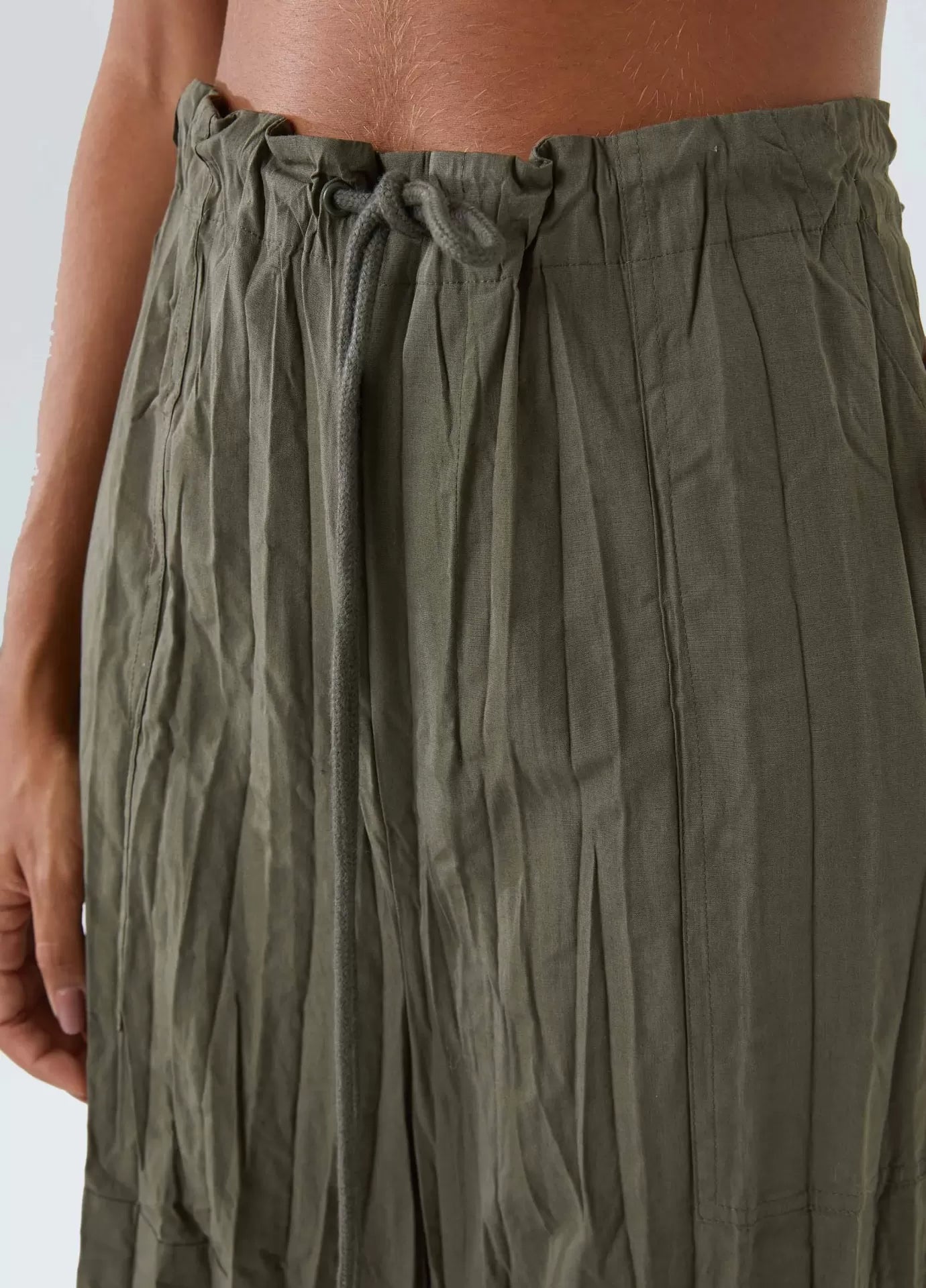 Calcas Tricoline Wrinkled Osklen