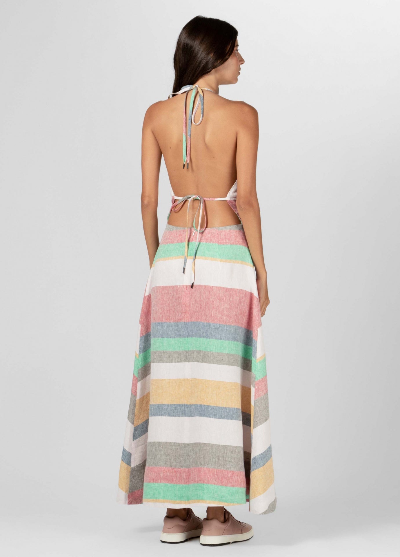 VESTIDO STRIPES COLORS OSKLEN