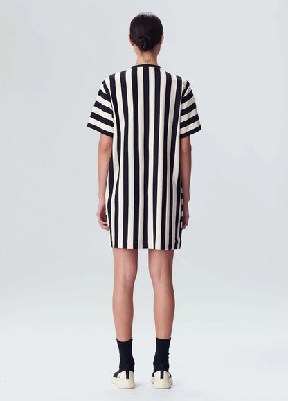 Vestido Curto Tagete Stripes Osklen