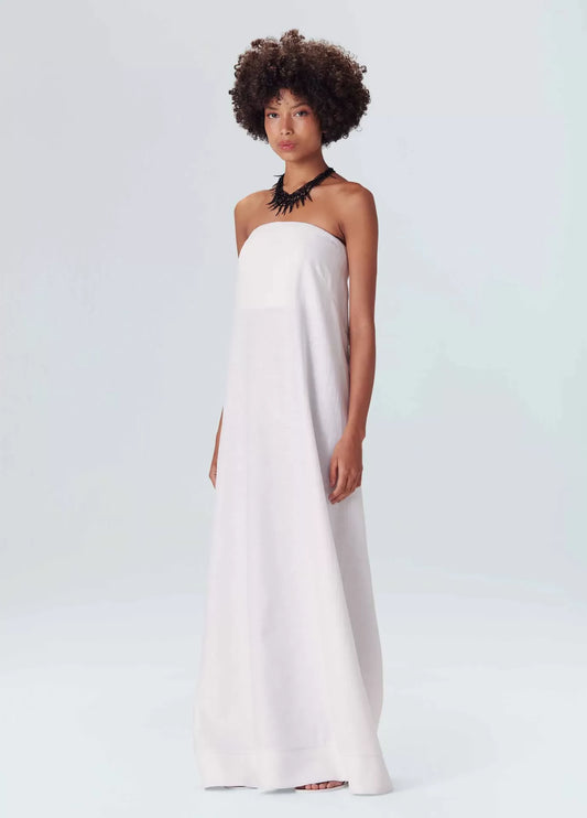 Vestido Tomara Que Caia Longo Osklen