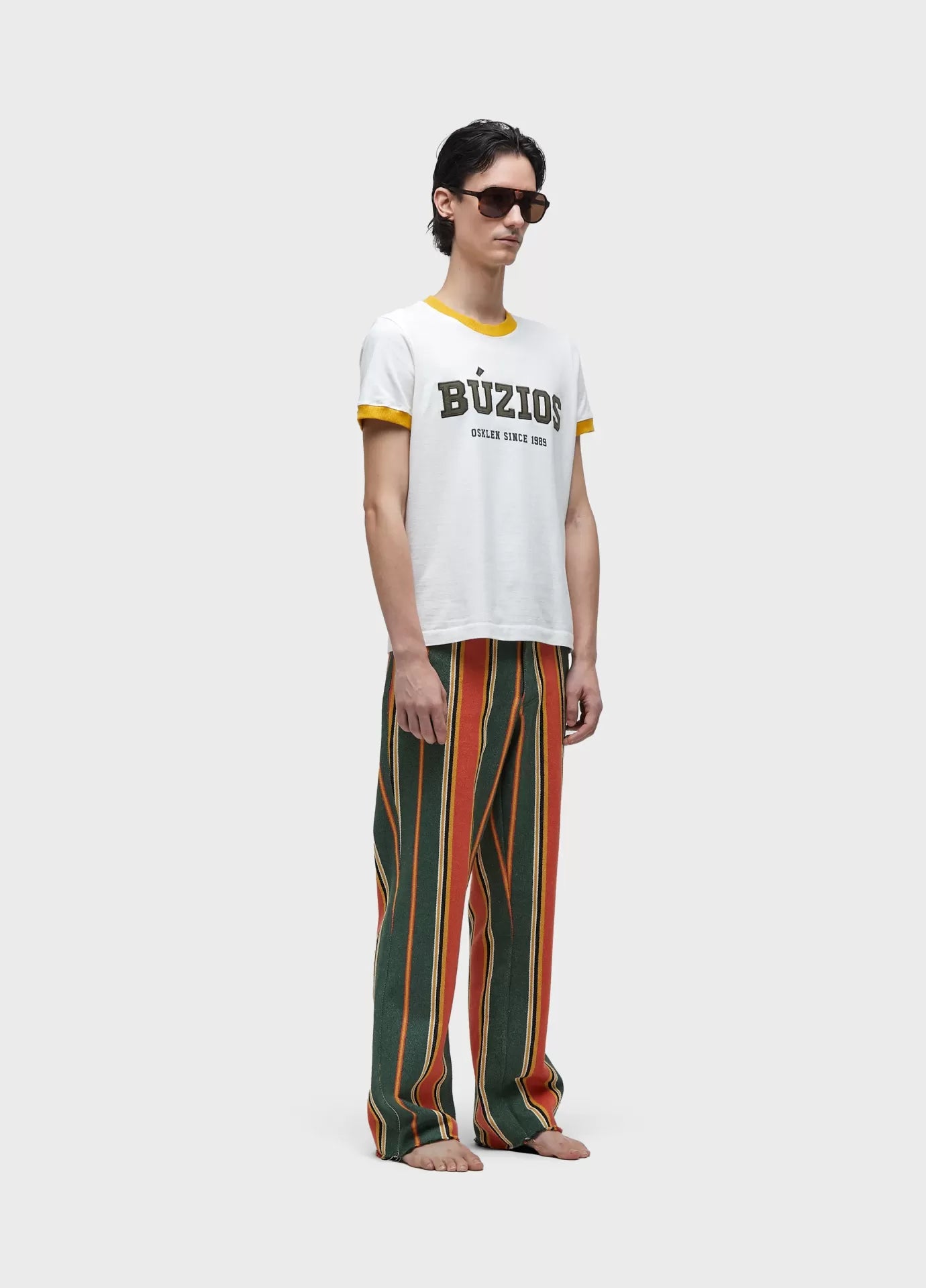 Calça Cotton Stripes Atelier Osken