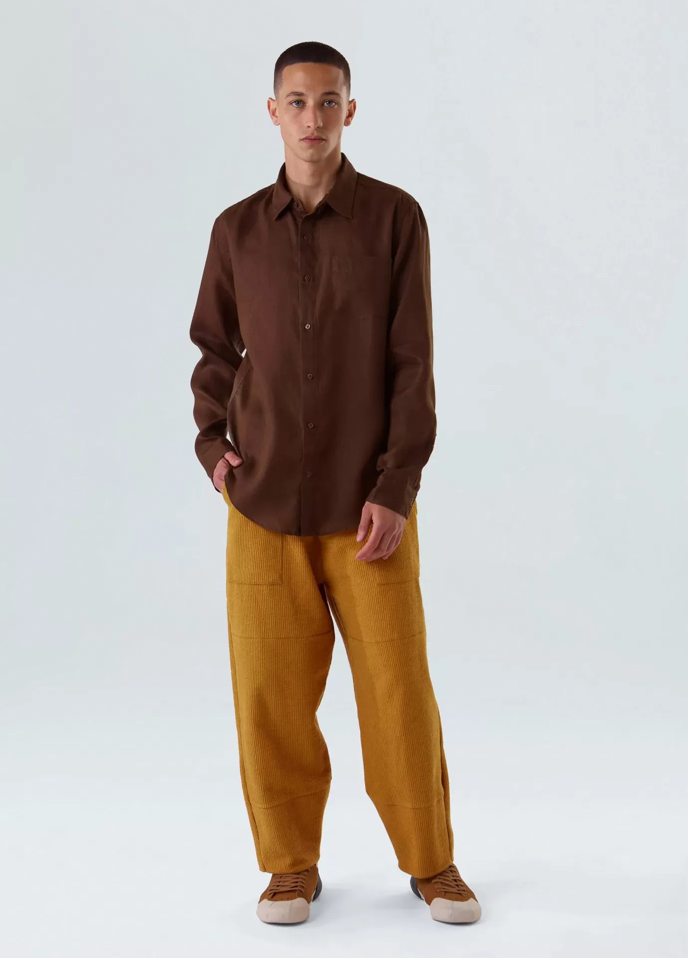 CAMISA CLASSIC LINEN LONG SLEEVE OSKLEN