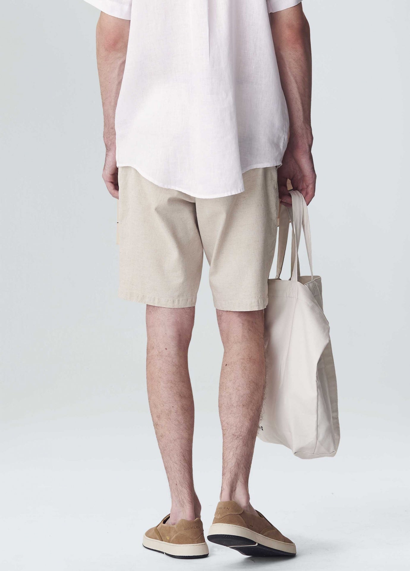 Bermuda Masculina Osklen Alfaiataria Basic Linen