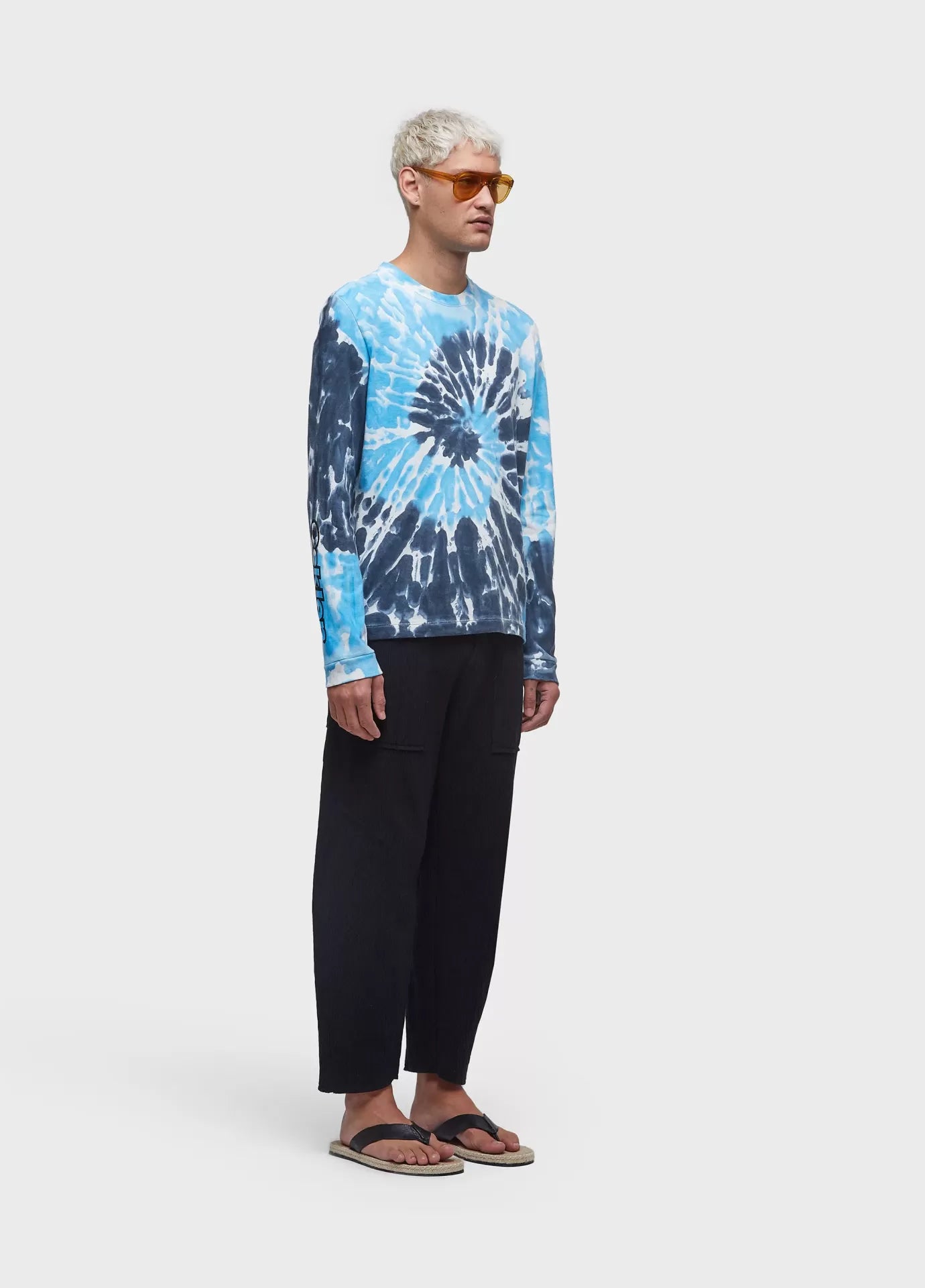 T-shirt Tie Dye Blue Osklen