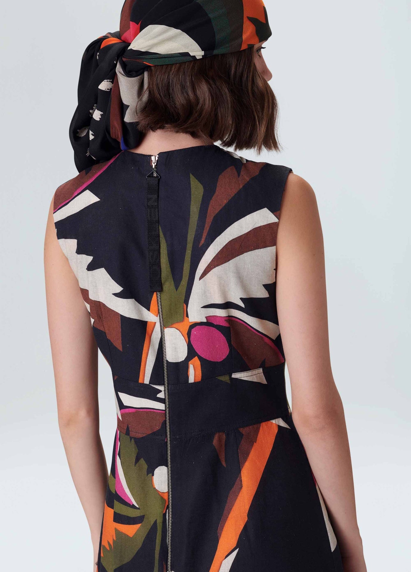 Vestido Coqueiro Midi Osklen