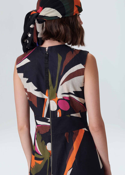 Vestido Coqueiro Midi Osklen