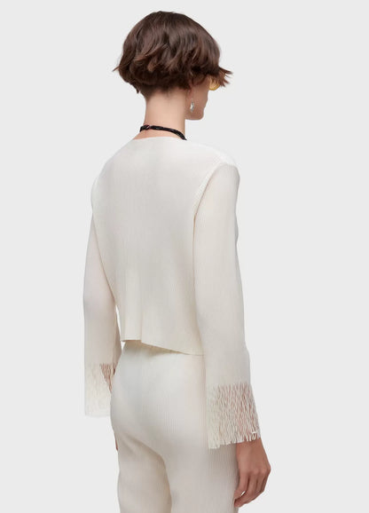 Cardigan Plisse Osklen