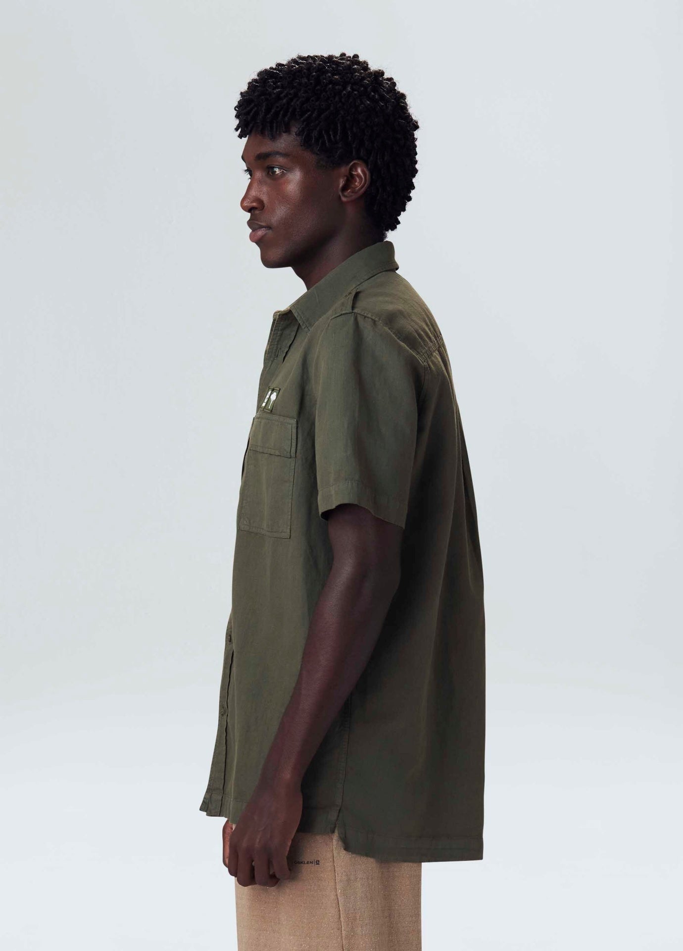 Camisa Mc Utility Hemp Patch Osklen