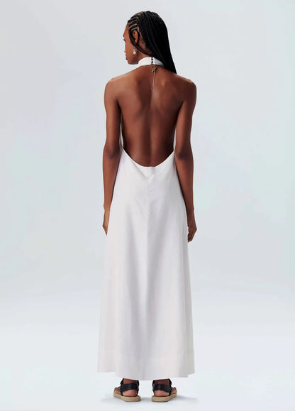 Vestido Gola Longo Osklen