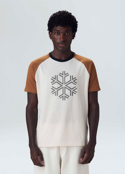 T Shirt Raglan Snow Icon Osklen