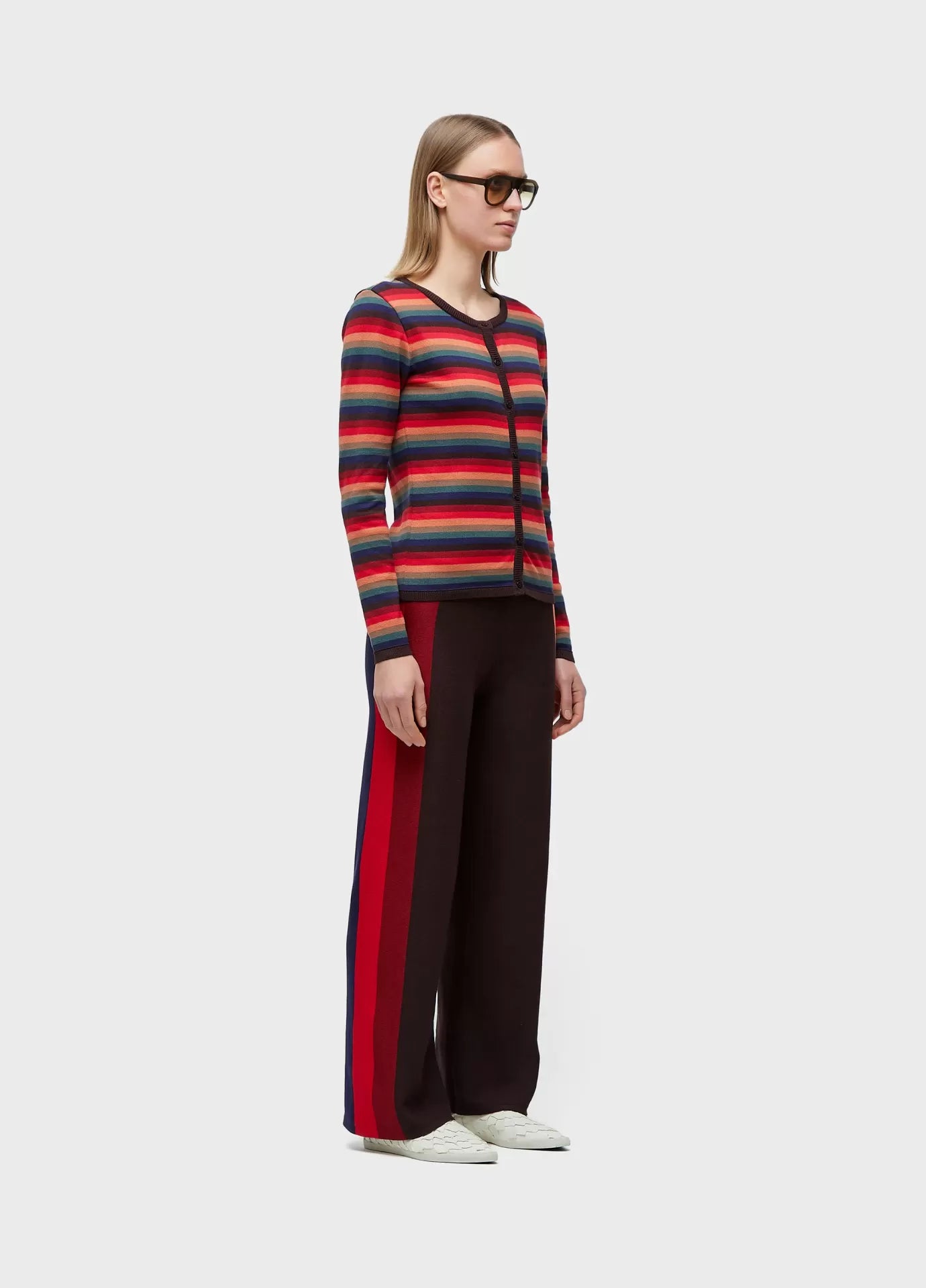 Cardigan Tricot Vintage Stripes Tiny Osklen