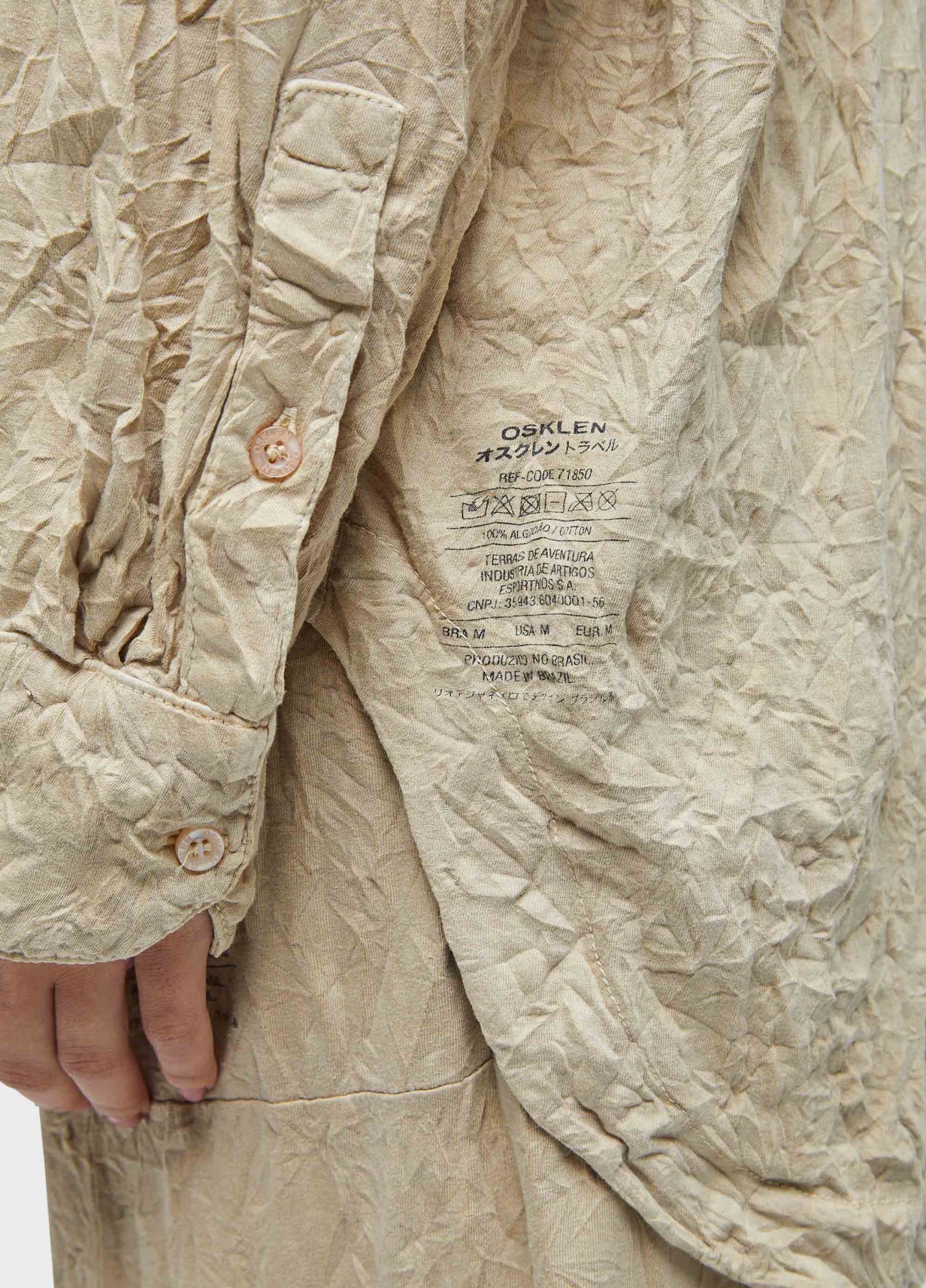 Camisa wrinkled