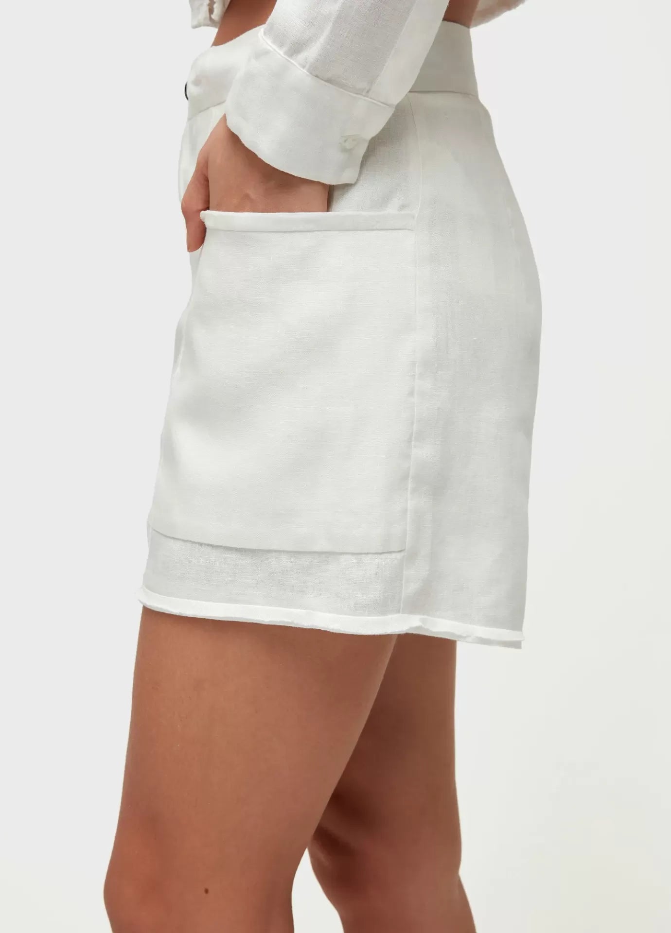 Short Desfiado Linen Osklen