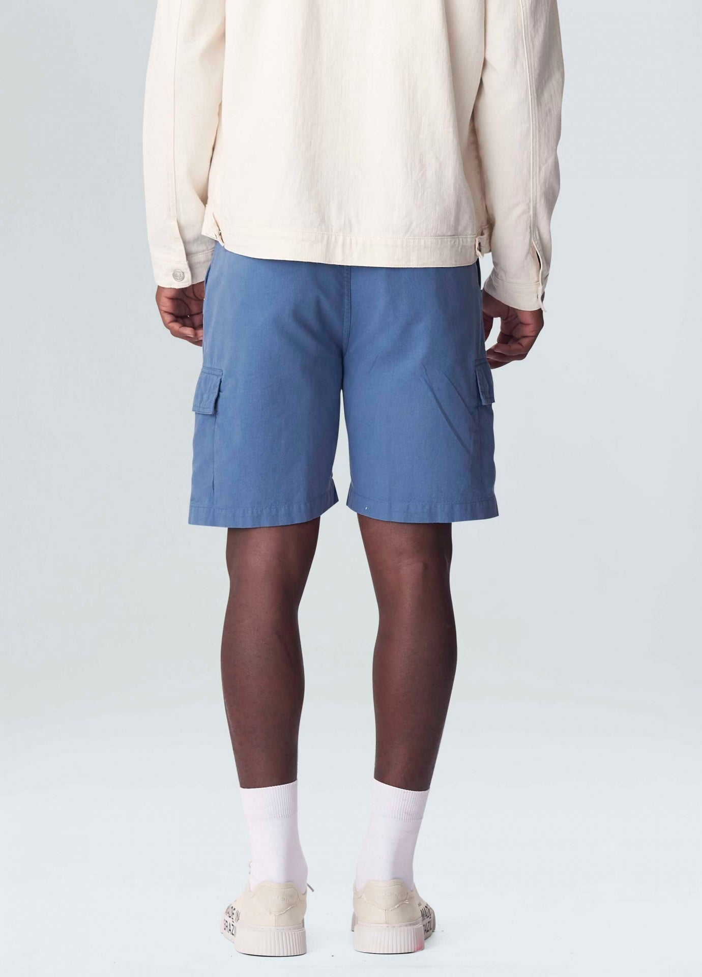Bermuda Masculina Osklen Cargo Cotton Linen New