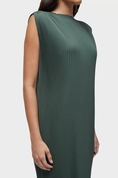 Vestido Plissado Long Osklen