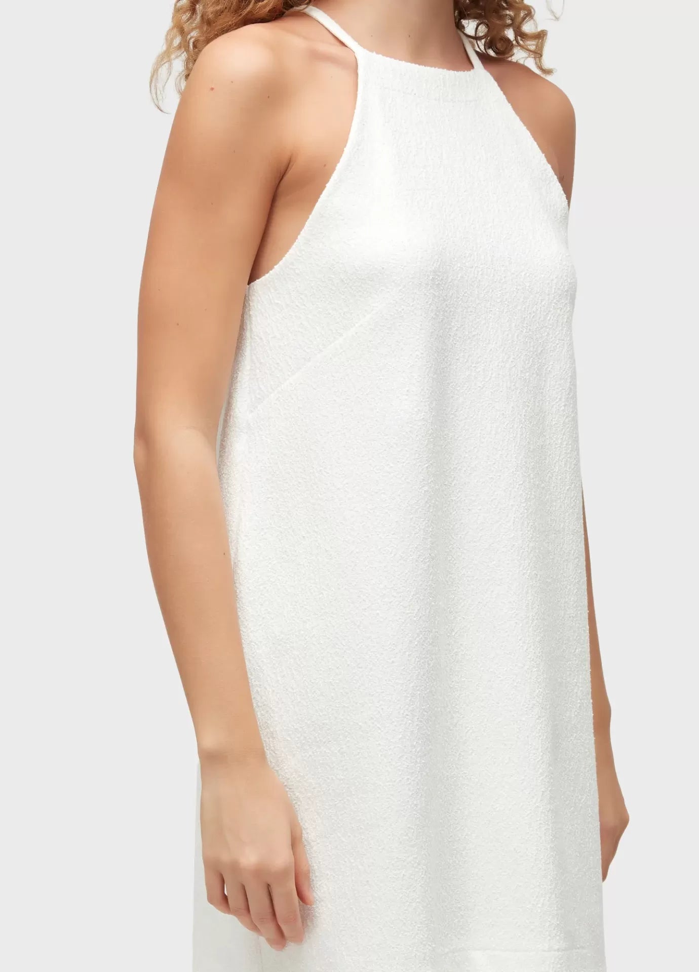 Vestido Curto Malha Textura Osklen