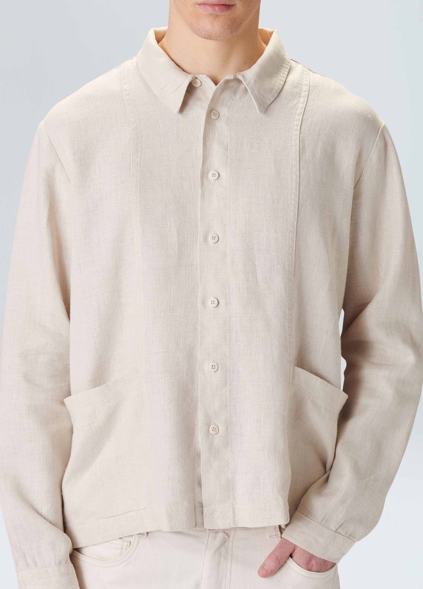 Overshirt linen tropical Osklen
