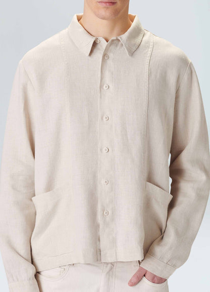 Overshirt linen tropical Osklen