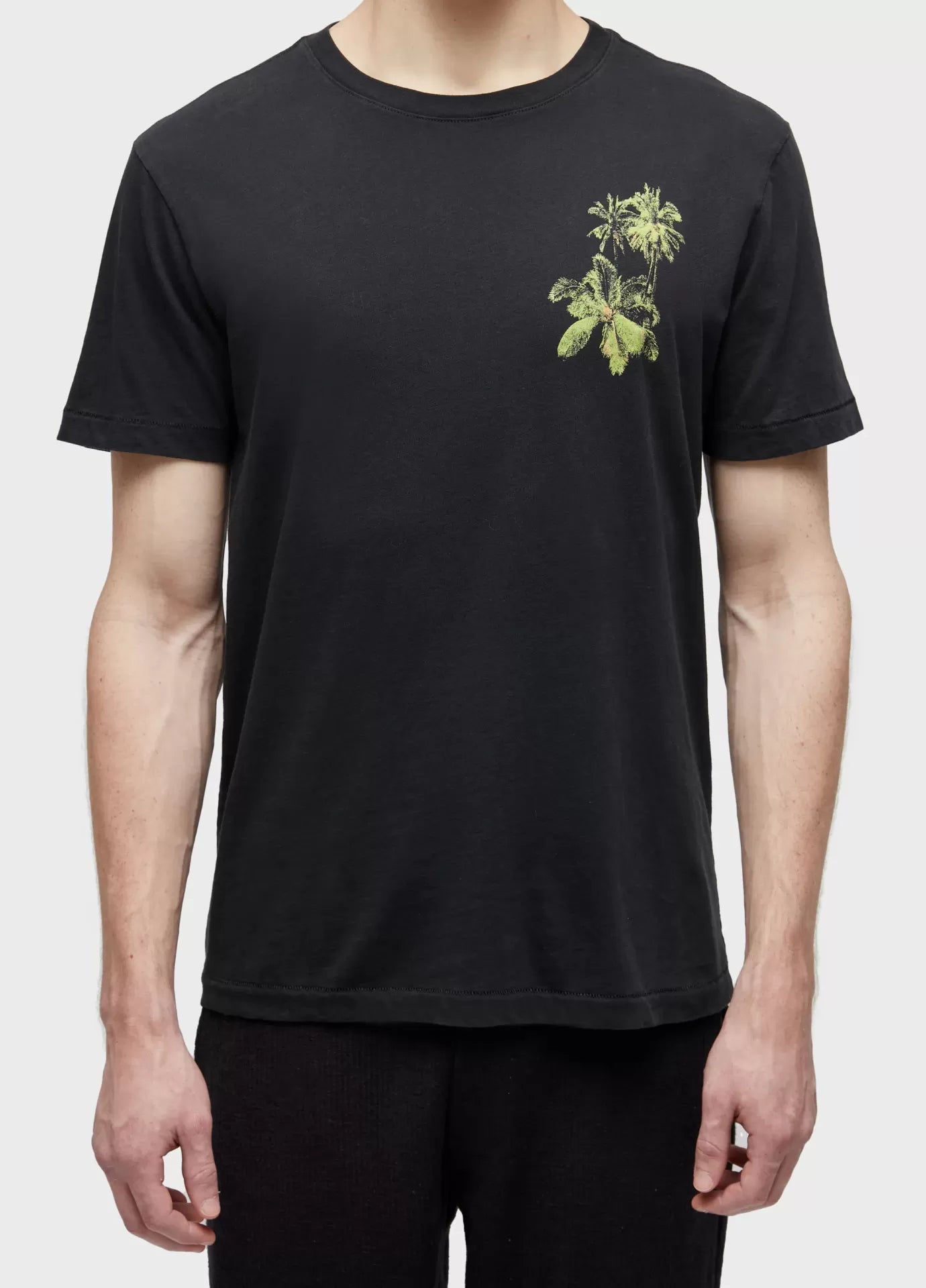 T-shirt Soft Used Coqueiro Black Osklen