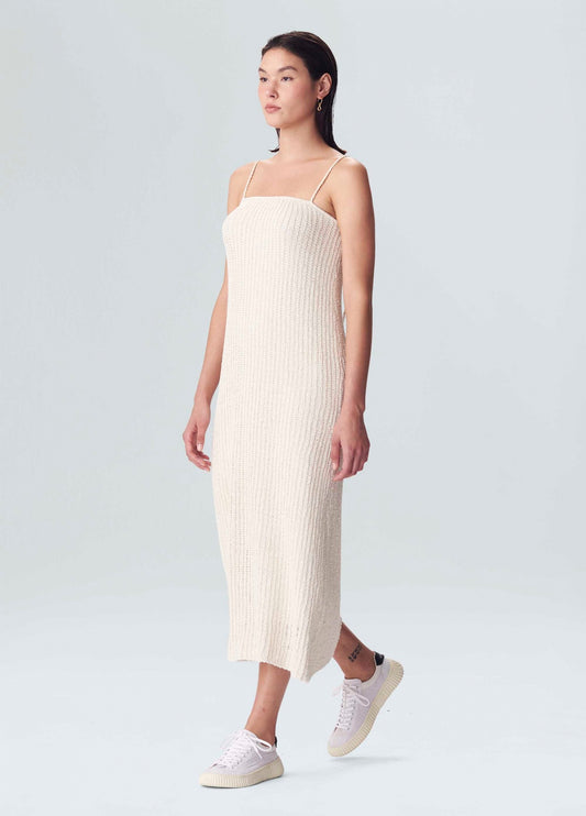 Vestido Tricot Canelado Rustic Osklen