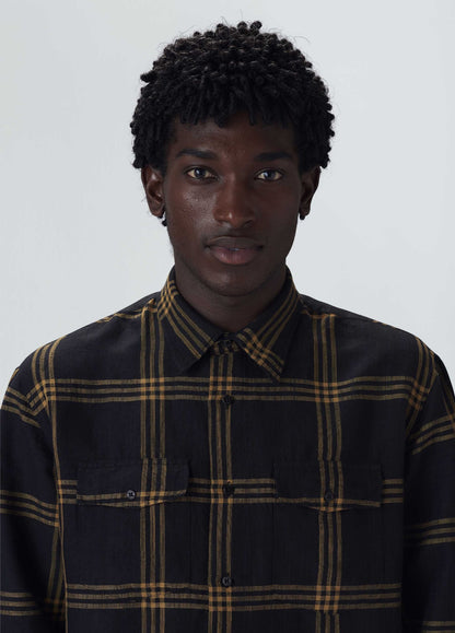 Camisa Flannel Plaid Ml Osklen
