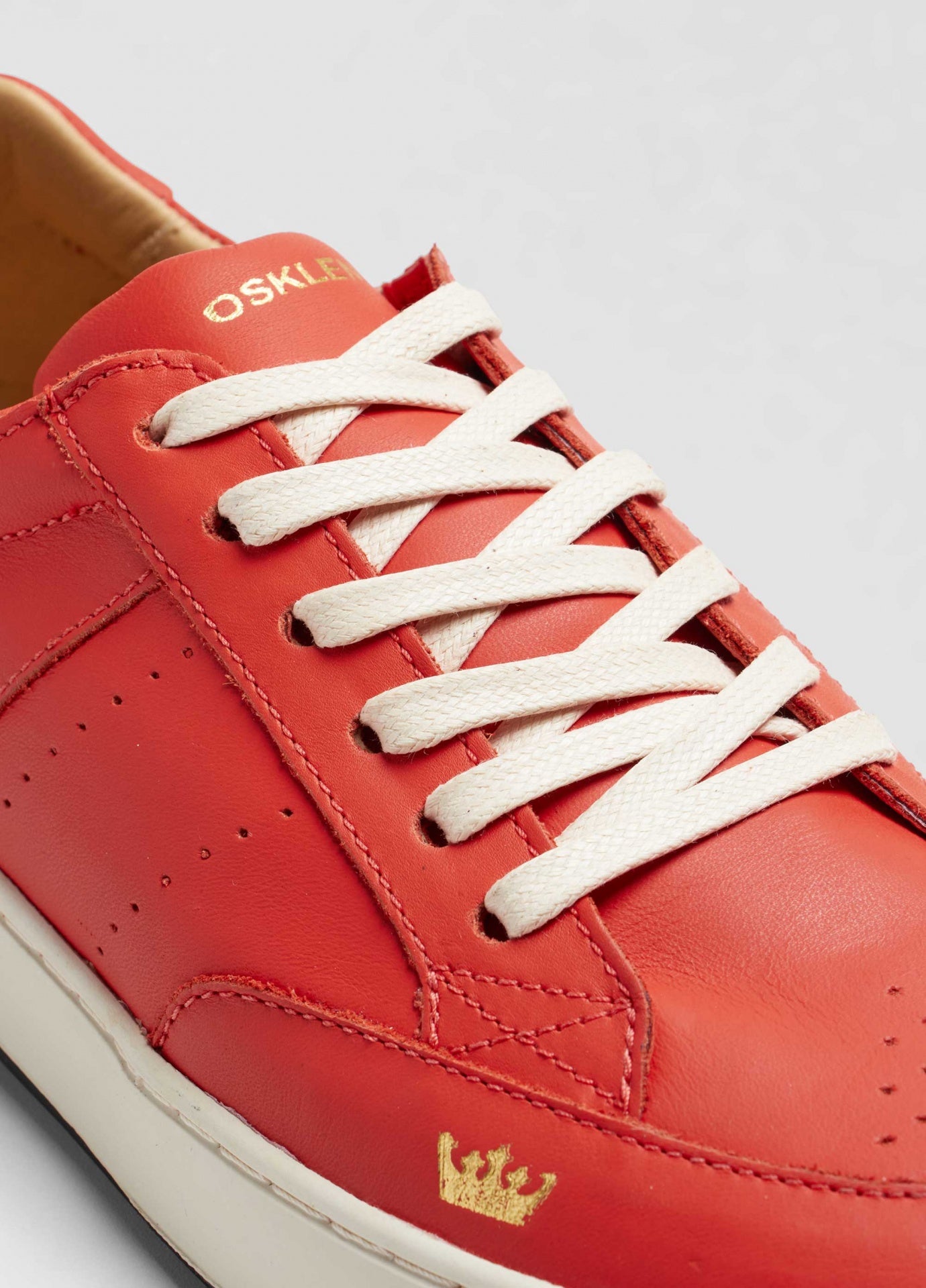 Tênis Soho Couro Vermelho