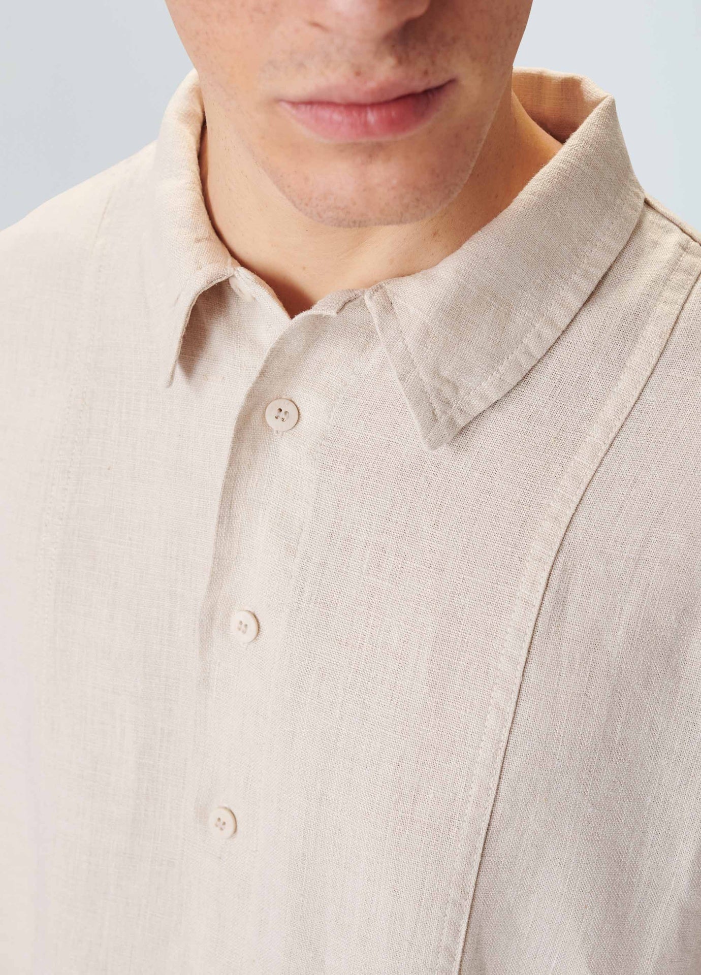 Overshirt linen tropical Osklen